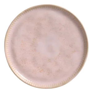 Pratos Sobremesa Stoneware Rosa Porto Brasil Ø21,5cm Kit C/ 6