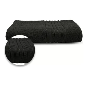 Toalha De Banho Algodão Lyra Camesa Cor Preto