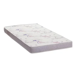 Colchão Physical Res Liso Solteiro (88x188x12) - Ortobom Cor Branco/Lilás