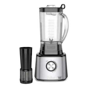 Liquidificador Philco 1400w Turbo Lâminas Inox Promaxx6 Inox Prateado 110v