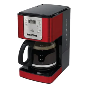 Cafeteira Progamável Oster Flavor Bvstdc4401 Preta e vermelha