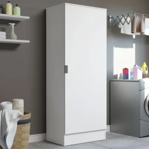Sapateira Armário Multiúso Madesa Isis 1 Porta - Branco Branco