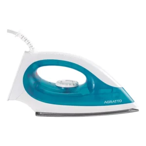 Ferro De Passar Elétrico Facile 1250w Compacto Leve Agratto Branco/azul 127v