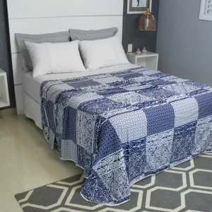 Lençol De Cobrir Queen Padrão Malha Avulso Toque Suave Luxo