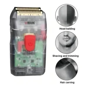 Máquina de Acabamento Sem Fio Wmark NG-987T Bivolt para Barba