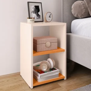Mesa De Cabeceira Para Quarto Várias Cores Disponíveis Moderna - Off White - Cinamomo