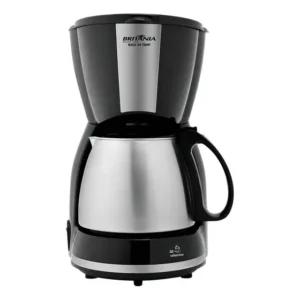 Cafeteira Elétrica Britânia Cp30 Inox 220v Portátil Preto 220v