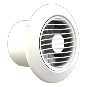 Exaustor Residencial Para Cozinha Banheiro 100mm 10cm Bivolt 127/220v Cinza/branco