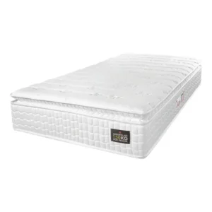 Colchão Solteiro Espuma D45 Lazio Pillow Top Branco Hellen Branco