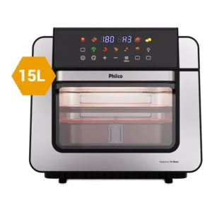 Air Fryer Oven 15L PAF15B Dupla Resistência 1800W Philco