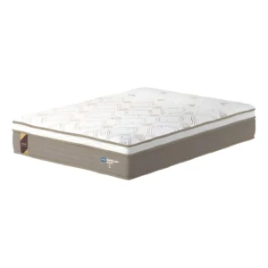 Probel Guarda Costas Pelmex colchão casal molas guarda costas alameda cor marrom branco