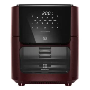 Air Fryer Oven Electrolux Por Rita Lobo 12l Digital Vermelha Vermelho 110v