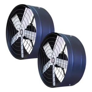 Kit 2 Exaustor Indu 50cm Alta Vazão 3500rpm Cabine Pintura