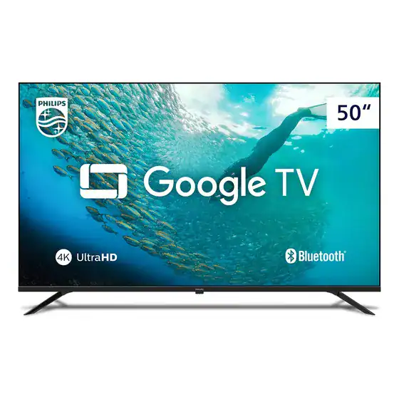 Smart Tv Philips 50 4k Google Tv Comando De Voz