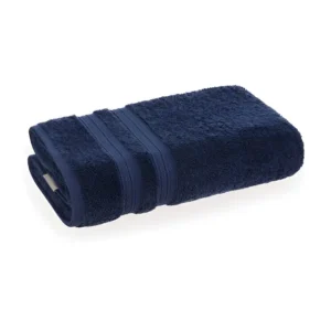 Toalha De Rosto Karsten Unika - 100% Algodão - Gramatura: 50 Cor Marinho Liso