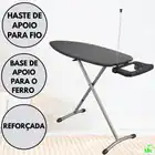 Tabua De Passar Roupa Mesa Dobrável Reforçada Member's Mark Lisa Cinza-escuro - Imagem 5