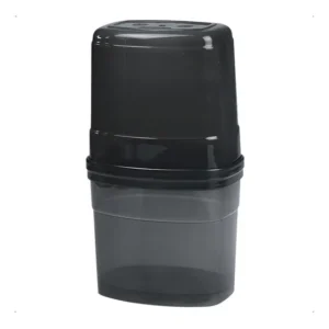 Porta Escovas De Dente Com Tampa Banheiro Nitron Cor Fumê