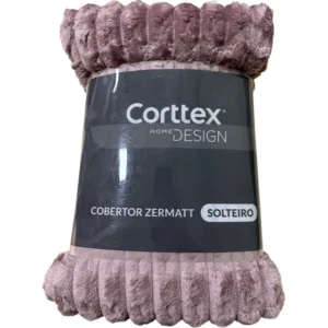 Cobertor Solteiro Antialérgico Coberta Cama Corttex 280g/m2