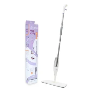 Mop Spray Limpeza Com Gatilho E Dispenser - Simplo Cor Branco/lilás
