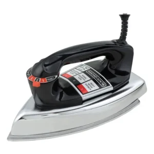 Ferro De Passar A Seco Vfa1110tm2 Base Alumínio Black Decker Preto 220v