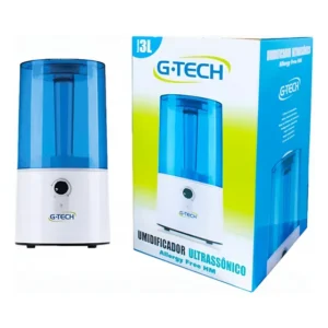 Umidificador Ar Ultrassônico Bivolt G-tech Allergy Free 3l Azul 127/220v