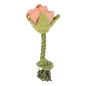Brinquedo De Corda Para E Cães Gatos Pet Flor - Oikos Animal Rosa-claro
