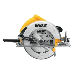 Serra circular elétrica DeWalt DWE575 184.15mm 1.8kW amarela 50Hz/60Hz