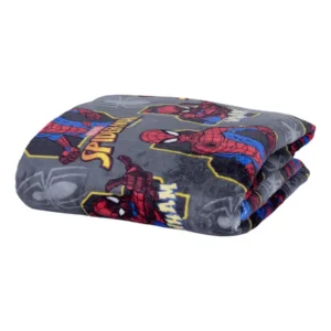 Manta Cobertor Casal 100% Original Marvel Personagem Homem Aranha Spider Man Toque Macio Pelúcia Flannel 180g Infantil Tamanho 1,80 M X 2,20 M - Andreza Enxovais