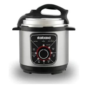 Panela De Pressão Elétrica Itatiaia 3 Litros 700w Inox 220v Preto 220v
