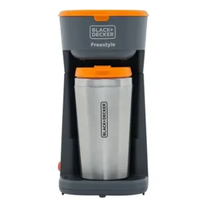 Cafeteira Individual Black Decker C/ Copo Termico Inox 600w