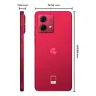Smartphone Motorola Moto g84 5G - 256GB 16GB (8GB RAM+8GB Ram Boost) 50MP Ultra-Pixel AI Camera Tela pOLED NFC - Viva Magenta - Imagem 3
