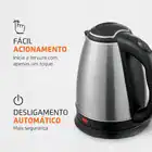 Chaleira Elétrica Mondial Pratic Inox 127v - Imagem 3