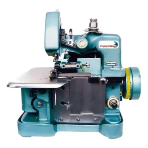Máquina De Costura Overlock Semi Industrial Com Acessórios Cor Verde