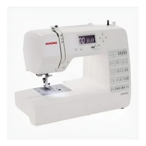 Janome Maquina De Costura 1050dc C/mesa Extensora Eletrônica Branco 127/220v