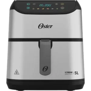 Fritadeira Elétrica Digital Oster Ofrt930 5l 220v Preto Prateado 220v