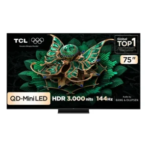 Smart TV TCL 75 Polegadas QLED Mini LED 4K C7K WiFi Bluetooth Google TV 4 HDMI 144Hz HDR10+ 75C7K