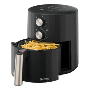Fritadeira Wap Grand Family 5,2l 1500w Preto/cinza Preto/cinza 127v