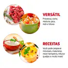 Mini Processador Turbo Pratic Mondial Mp-16 Vermelho 220v Vermelho 220v - Imagem 7