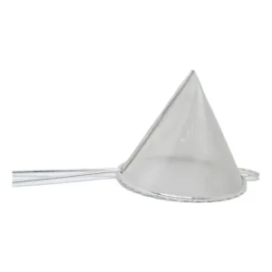 Peneira Cone Inox 10cm Fina Coador Ajustável Cozinha Aramfactor