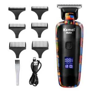 Maquina De Acabamento Profissional Kemei Km Max 5090