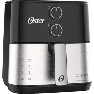 Fritadeira Sem Óleo Ofrt520 4,6 Litros Oster Preto/inox 127v