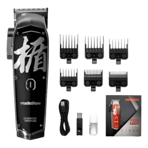 Maquina Cortador De Cabelo Proffisiona Madeshow M10 Preto Preto 127/220v