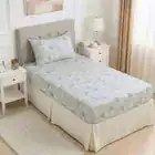 Jogo De Lençol Cama Solteiro Size 2 Peças Box Estampado Com Elástico Malha 100% Algodão Cozzilar Toque Macio Hotel Pousada Modelo 9 - Imagem 8