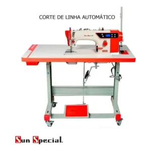 Conjunto Máquina Costura Reta Corte De Linha Ss18-d1-pr-qi