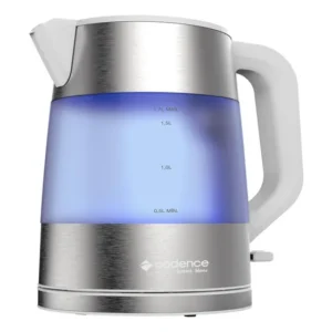 Chaleira Elétrica Cadence Lumini Blanc 1,7 Litros 1200w Cor Prateado