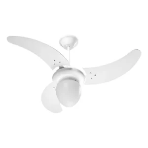 Ventilador De Teto Tron 3 Pás Branco Casa Escritorio 110v 99 Cm 60 Branco 127v Plástico 3
