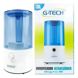 Umidificador De Ar Ultra Allergy Compacto 3 Litros G-tech Azul 127/220v