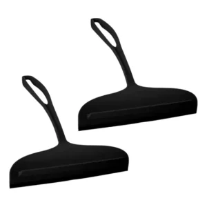 2x Rodo Pia Tam 14 Cm Rodinho Seca Cozinha Sanremo Preto