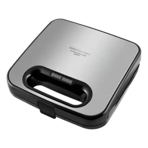 Sanduicheira E Grill Britânia Bgr16 Redstone 750w Inox 220v Preto Com Prata 220v