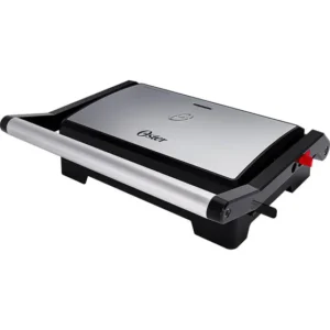 Mini Grill Elétrico Inox 2 Em 1 Ogrl230 1000w Oster Cor Inox